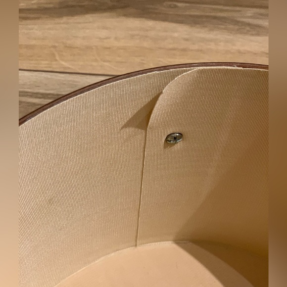 Vintage Western Germany Mahogany hat box - Picture 7 of 14